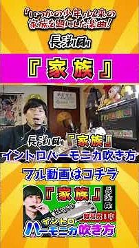 Family / Tsuyoshi Nagabuchi / Intro / Harmonica / How to Play / Explanation / TOMBO / Blues Harp