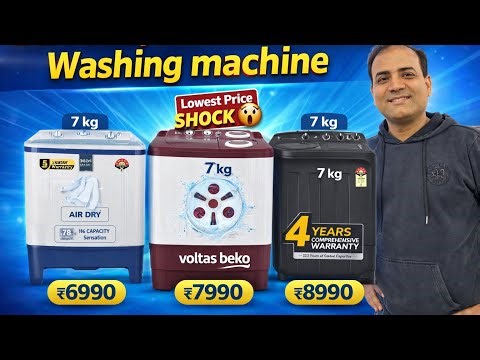 [2026]🔥Best Semi Automatic Washing Machine 2026⚡Top 3 Semi Automatic Washing Machine 2026