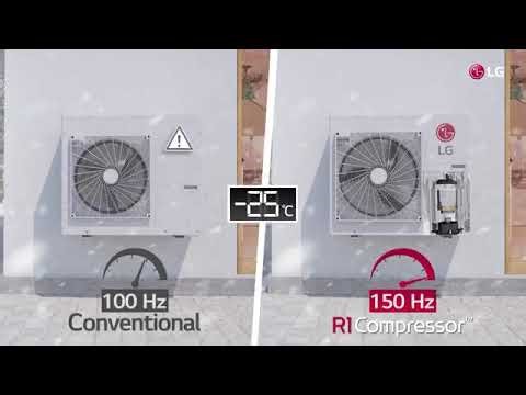 Air to Water Heat Pump New LG Therma V R32 Split