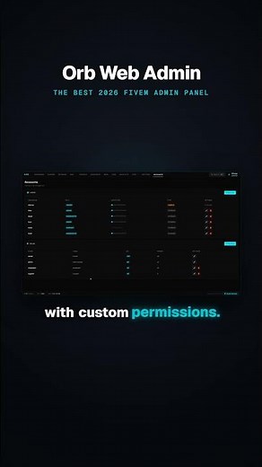 Advanced Admin Menu For FiveM - Web & InGame #roleplay #fivemroleplay #gta5rp #fivemscript