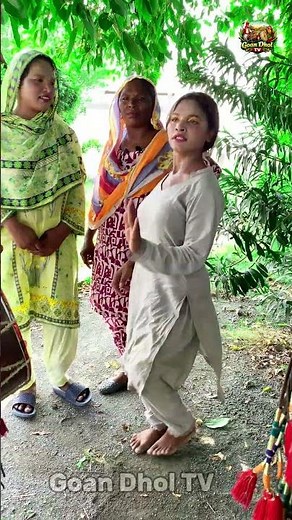 😍 Beautiful Desi Village Girl Dancing on Punjabi Dhol ❤️ #shorts