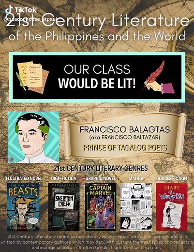 Exploring 21st Century Literature with Francisco Balagtas