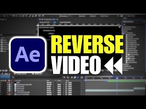 How To Reverse a Video in After Effects