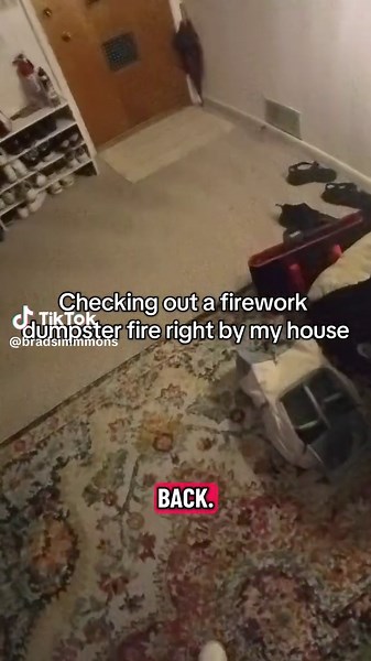 You never know what you’re going to show up to 😂 This was from back in July where the designated firework dumpster ignited with unused fire works. Made for a pretty surreal experience. Some of my favorite photos I’ve captured at the end! #fyp #fireworks #firefightertiktok #photography #pov