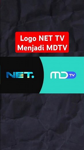 Pergantian Logo NET TV Menjadi MDTV #nettv #mdentertainment #mdtv #sekilasinfo