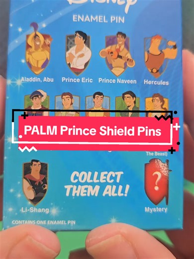 PALM Prince Shield Pin Unboxing