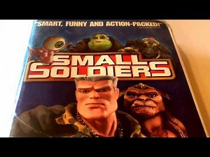 Small Soldiers * Animated Cartoon * VHS Movie Collection
