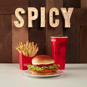 3.5K views | For those who enjoy the spicier things in life. Get a Free Spicy Chicken Sandwich with purchase when you download the App for a limited time! | Wendy's | Facebook