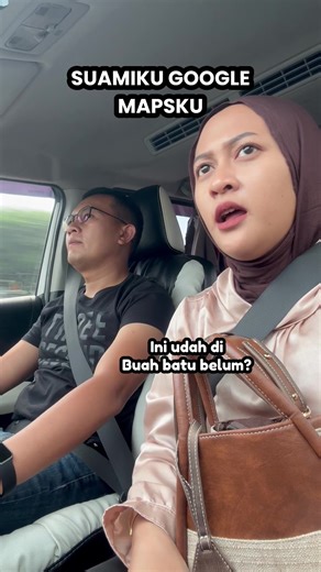 Masih jadi misteri kenapa cowo bisa memperkirakan jalan #masyaallahtabarakallah #pasutri