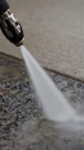 Filthy Patio Gets POWER WASHED! 🤯 Satisfying Concrete Clean-Up ASMR