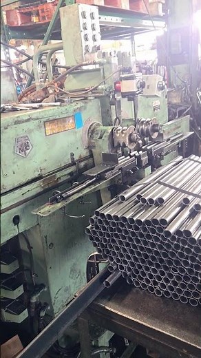 加工域紹介 双頭ベンダー 素材 加工 2次元曲げ 製品保管状態 医療器具や建設機器、各種パイプ加工の石川工業 群馬県 太田市 1本から対応可能な会社です。＃ステンレス＃手摺＃パイプ曲げ＃長野県＃中野市