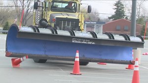 Buffalo Airport hosts "Snowplow Rodeo"