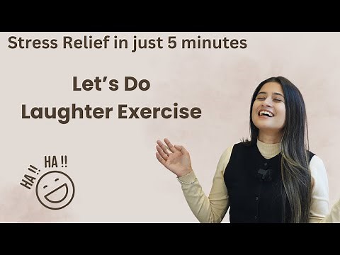 Laughter Yoga Exercises for Instant Happiness | Relieve Stress | Boost Your Mood | ‪@yogawithkamya_‬