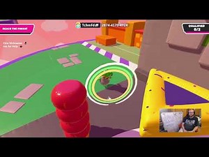 Fall Guys Custom Map | Course | FOOTBRIDGE FORTRESS | Showcase 396