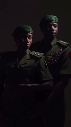 Nigerian Military Couples on Instagram: "Army + Army = ? Bride 👰 @mhiz_tecla Groom 🤵 @proffjegs 📸 @obika_justin 🎥 @oj_medi"