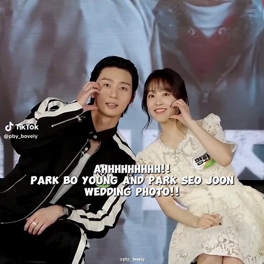 Park Bo Young and Park Seo Joon Peach Couple Moments