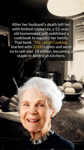 6.9K views · 183 reactions | The Joy of Cooking began as an act of desperation for a widow during the Great Depression. | The History Archives | Facebook