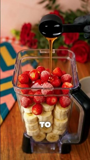 5-Ingredient Strawberry Ice Cream | Easy & Refreshing #easyrecipe