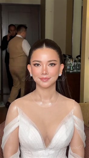 thai makeuptutorial ✨ bride makeup tutorial 🔥 party makeup #shortsfeed #softglamlook #makeuptutorial