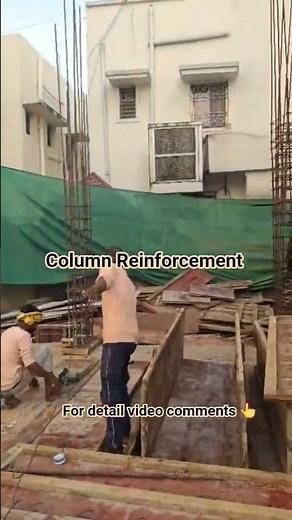 RCC Column Reinforcement Step by Step | Site Execution