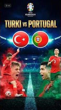 TURKI vs PORTUGAL | EURO 2024 #football #shorts