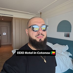 $530 Luxurious Hotel Room In Cotonou, Benin Republic 🇧🇯 #beninrepublic #travel #davudakhundzada | Davud Akhundzada