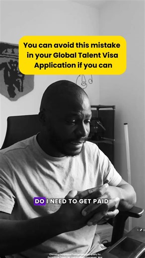 Choosing Exceptional Promise when you qualify for Exceptional Talent can cost you the endorsement. Your experience determines how you are assessed, not what sounds safer. #ImmigrantsInUK #networking #globalTalentVisa #tech