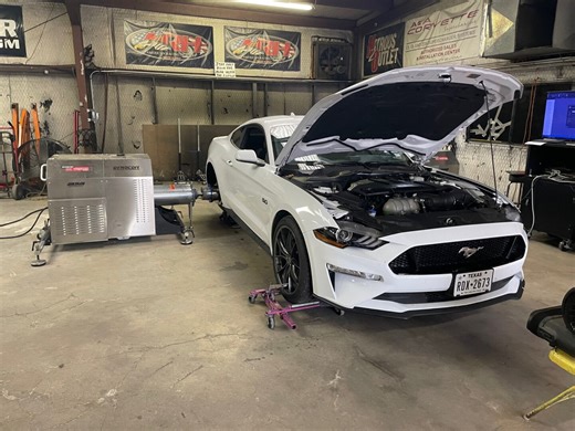 We Dyno Test A Cold Air Intake And Tune On A 2021 Mustang GT