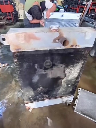 Radiator #machine #service #clean #viral #repair