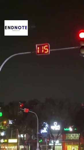 Lampu merah di bintaro bikin salah fokus karena eror