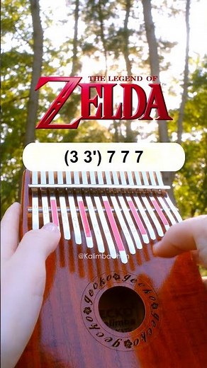 Song of Healing - Legend of Zelda | Kalimba Cover Tutorial with Tabs