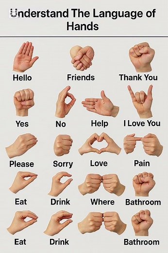 Understand the Language of Hands: What Your Gestures Really Say