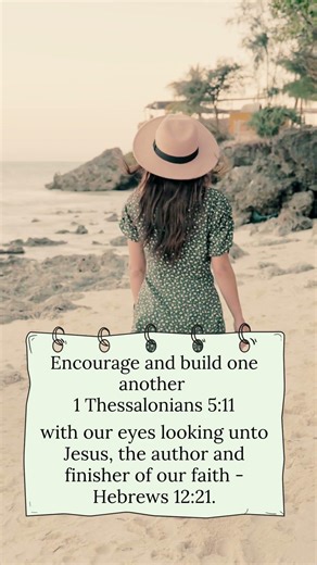 Encourage one another