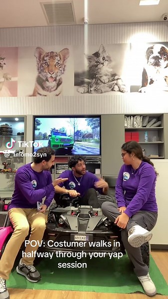 POV: Customer Interrupts Your Conversation