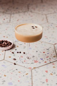 4.1K views · 24 reactions | This espresso martini mocktail is the perfect zero-proof option! It’s rich, lightly sweet, and the perfect fun little drink without any dairy. ½ cup ice 4 oz brewed espresso, cooled 3 oz coconut water 1 oz coconut milk 2-4 tsp vanilla simple syrup, like this,( adjust sweetness to your liking) 2-4 drops orange bitters, see notes 3 tbsp dairy free vanilla creamer coffee beans, for garnish | Unbound Wellness | Facebook