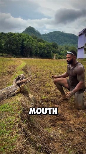 Man Vs Python #shorts #pets