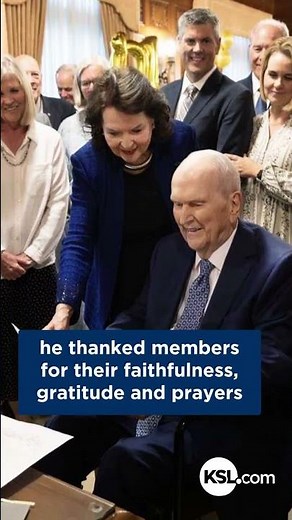 President Russell M. Nelson celebrates 101st birthday with family #churchofjesuschrist