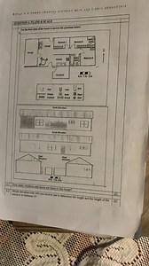 QUESTION 2: PLANS & SCALEUse the floor plan of the house to a... | Filo