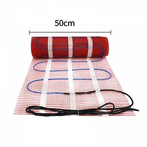 [Hot Item] Minco Home Red 100W/M2 Twin Conductor Floor Heating Mat 0.5m2~15m2