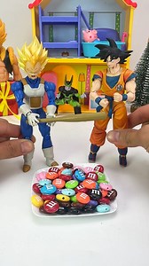 Satisfying Unboxing Crayon Goku, Vegeta Toy Cute ASMR Fun Video #goku #vegeta #dragonball #short | SADIK 69X