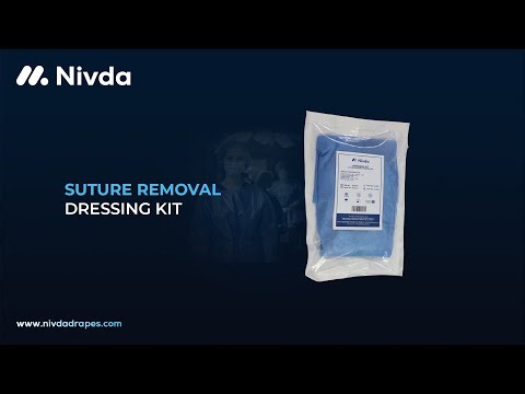 Nivda Suture Removal Dressing Kit | Suture Removal Kit | Suture Removal Pack | Stitch Removal Kit