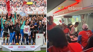 Wirbel um Feier-Video aus dem Bus: FC Bayern verhöhnt Gegner – „die Schei** vom Dom“
