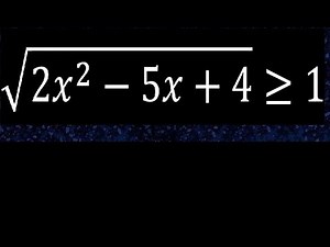 inequalities with square roots greater than , irrationals, inequality, quadratic inequality