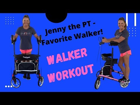 Physical Therapist Favorite Walker with an Easy Workout!