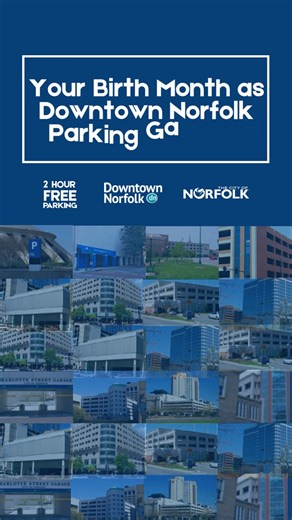POV: You find your perfect garage based on your birth month ️ 14 garages. 2 hours free. What’s your Downtown destiny? | Downtown Norfolk | Facebook