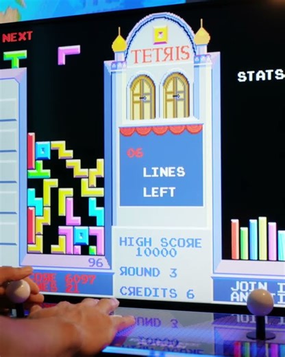 Tetris Pressure on Pandora Box Arcade Console #shorts