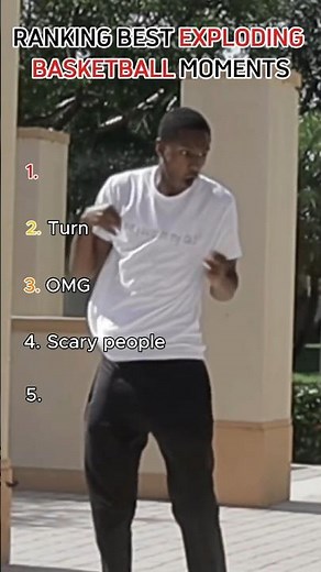Ranking Best Exploding Basketball Moments #shorts