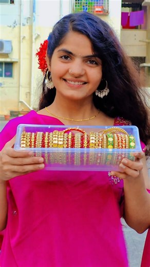 Ammadi0786 on Instagram: "Ammadi...❤️ beautiful handmade thread bangles by🥰🥰👆"