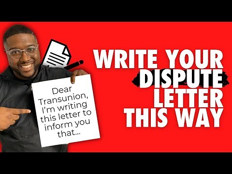 The Effective Way to Write Dispute Letters | Remove Negatives From Credit Report