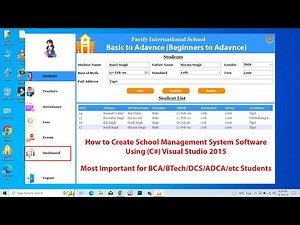 School Management System Project #vbnet #vb.netproject #csharp #visualbasic #projects #programming